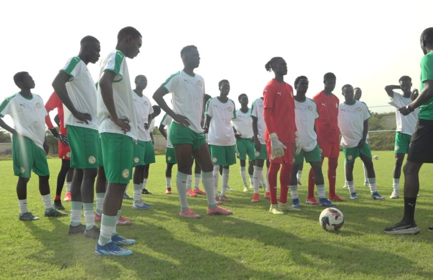 La préparation des U23 du Sénégal