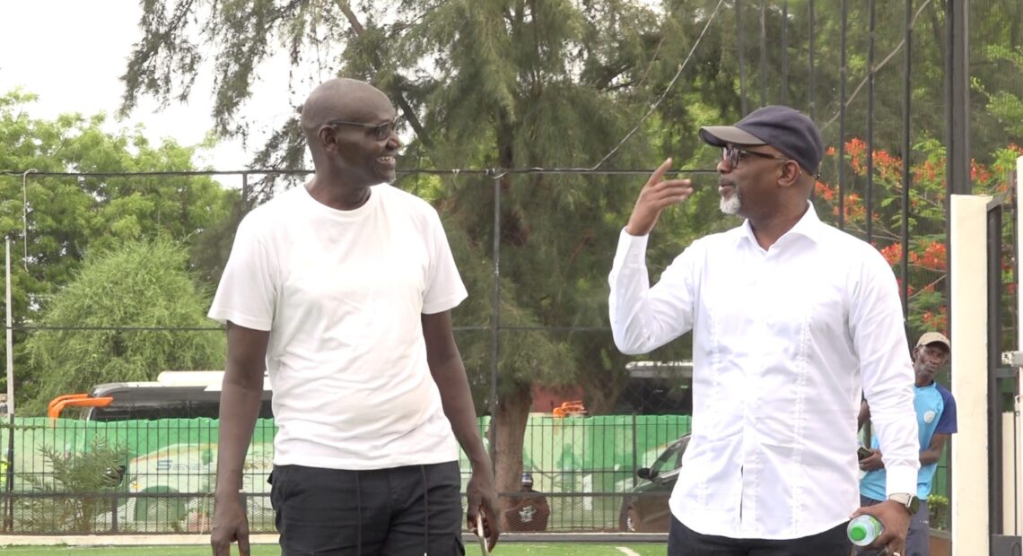 Mame Moussa Cissé avec les Aigles de la Médina