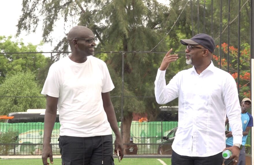 Mame Moussa Cissé avec les Aigles de la Médina