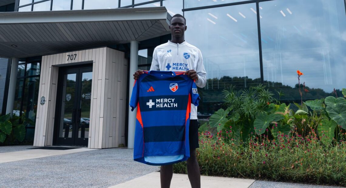 Abdoulaye Ndoye de Rise Academy à Cincinnati FC