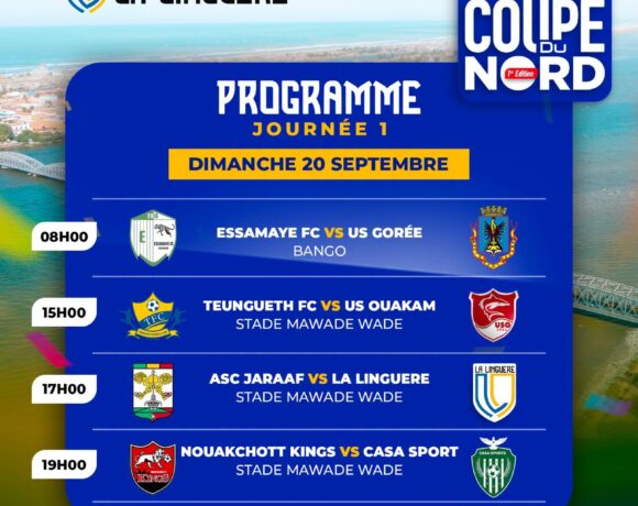 Coupe du Nord, programme de la première journée
