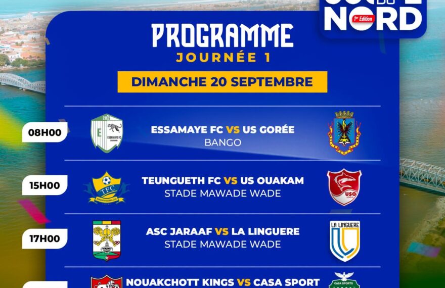 Coupe du Nord, programme de la première journée