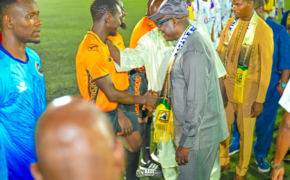 Abdoulaye Fal et arbitres