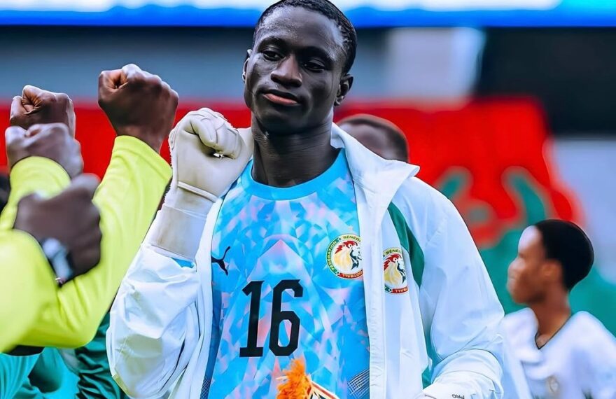 Assane Sarr capitaine U17 Sénégal