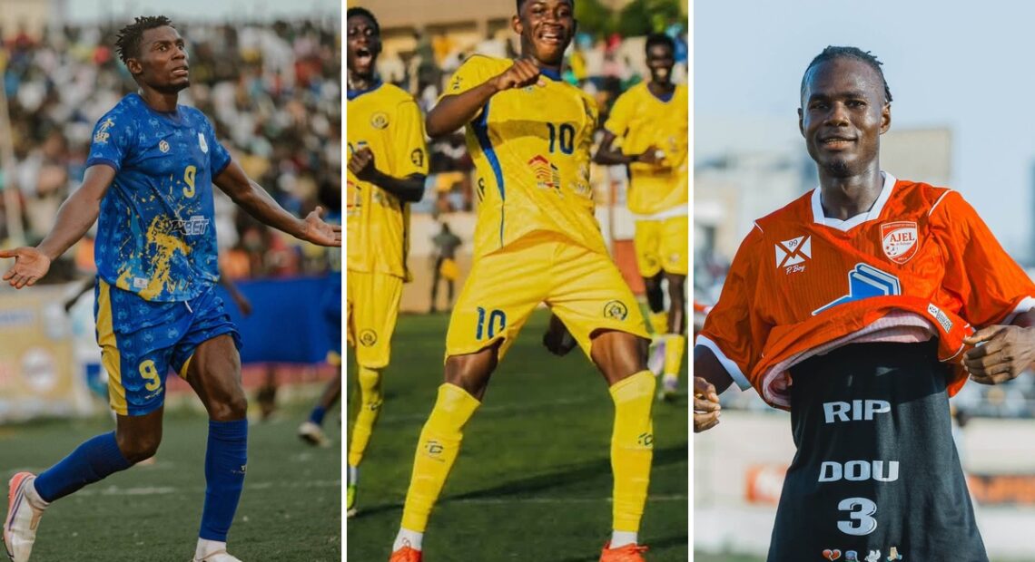 Ibrahima Dione, Manga et Sagna buteurs de la première journée