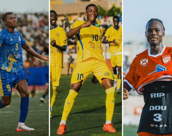 Ibrahima Dione, Manga et Sagna buteurs de la première journée